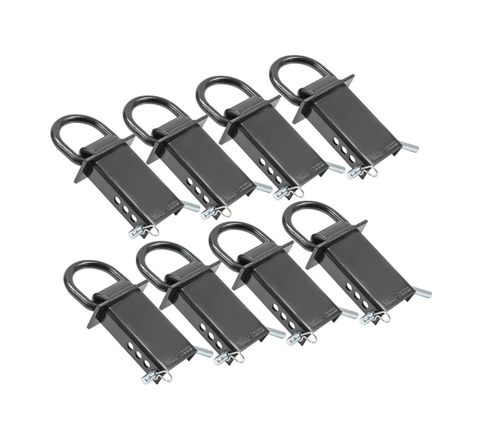 Mytee Products 8 Pack 5/8 Inch Stake Pocket D Rings, 18000 lbs | Heavy Duty A... gallery
