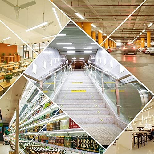 LightingWill 10 Pack LED Shop Light 4FT 3000~3500K, 20W, 4FT-10Pack Warm White gallery