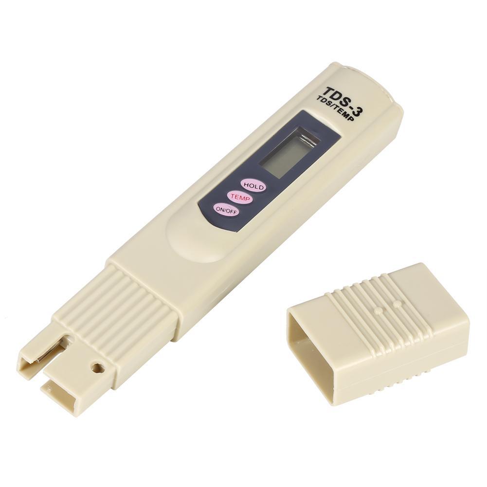 Handheld Water Quality Hardness Purity Digital LCD Meter 0-9990 PPM TDS TDS-3 gallery