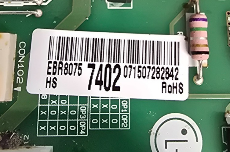 LG Refrigerator Control Board OEM, EBR80757402 ! FREE SHIPPING ! X131 gallery