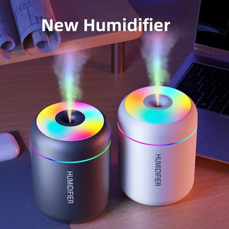 180ML Mini USB Air Humidifier Essential Oil Aroma Diffuser LED Mist Home Car USA gallery