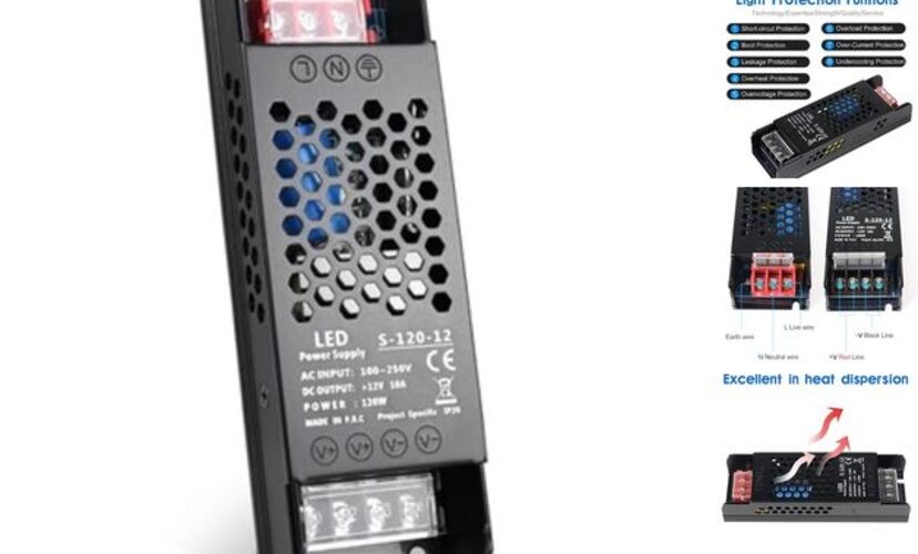 12V 10A Universal Regulated Switching Power Supply, 100-250V AC to 120W 12 Volt gallery