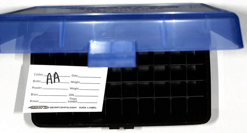 AA & AAA Battery Plastic Storage Containers HOLDS 50 BATTERIES EACH (BLUE) gallery