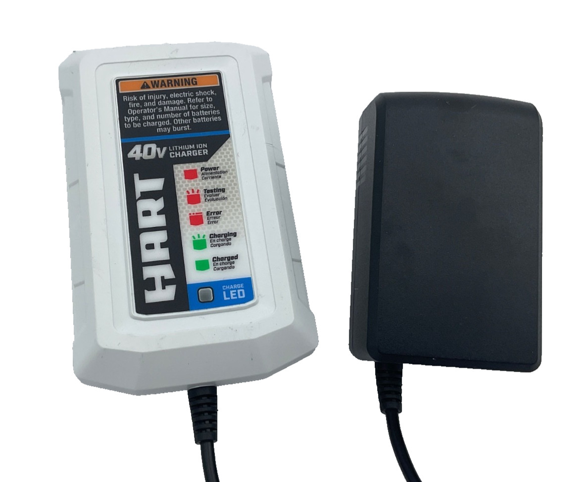Hart 40 Volt (40V) Rapid Fast Lithium Ion Battery Charger Kit Wall Non Retail gallery