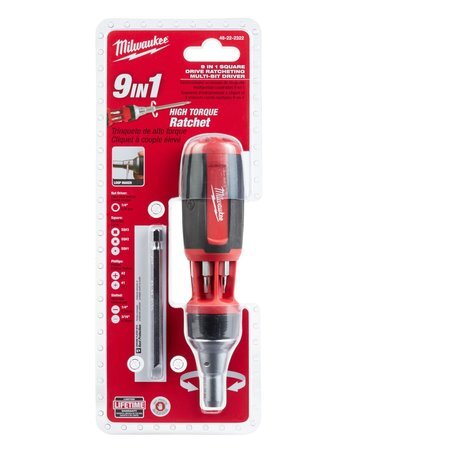 Milwaukee Tool 48-22-2322 9-In-1 Square Drive Ratcheting Multi-Bit Driver gallery