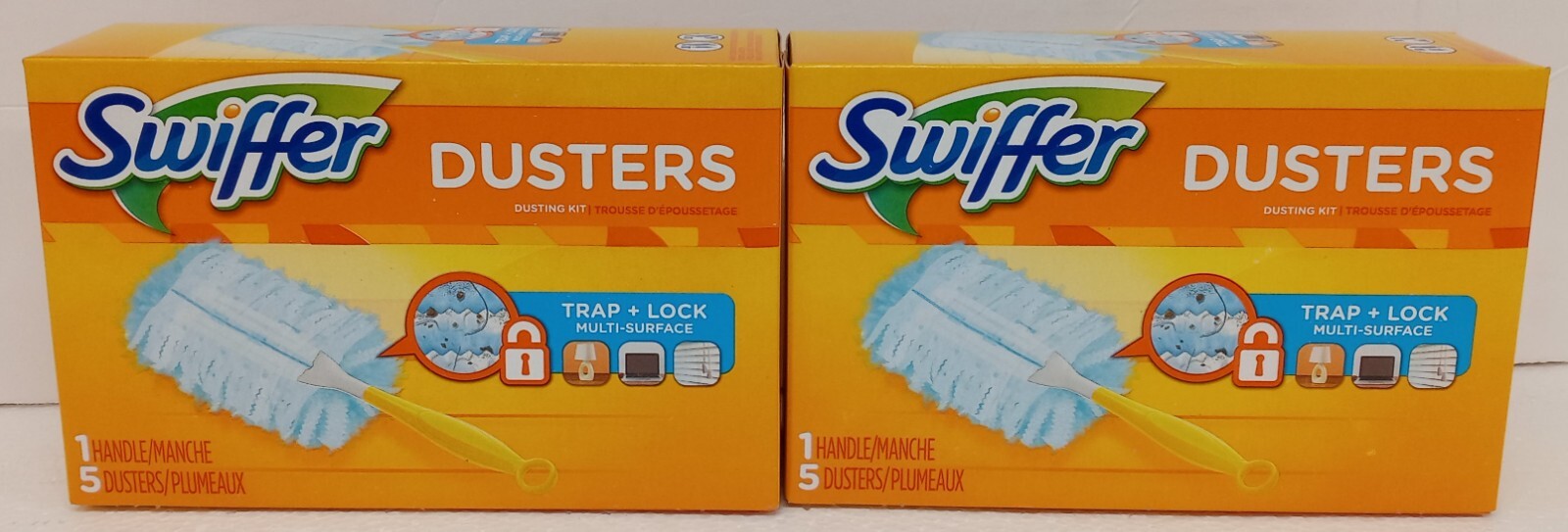 Lot of 2 Swiffer Dusters Dusting Kit 1 Handle & 5 Dusters...................5H gallery