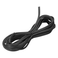 Screen Spline, 10M/32.81Ft Rubber Window Sealing Strip, 4mm OD Black