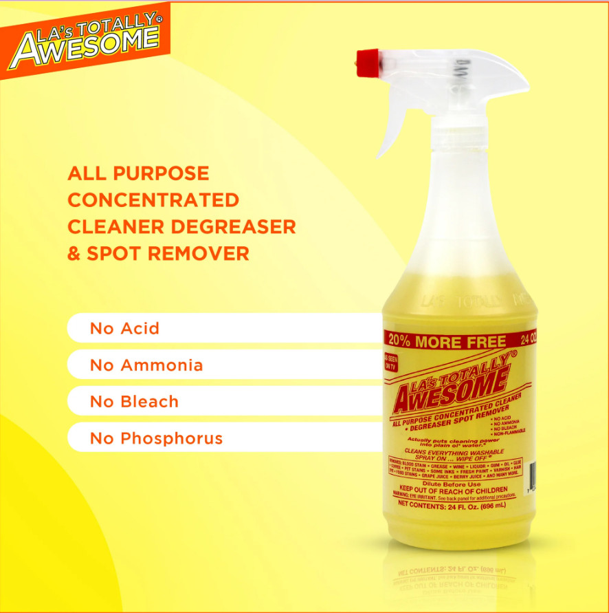 Cleaner Concentrated All Purpose LA's Totally Awesome 32 oz Versatile Degreaser gallery