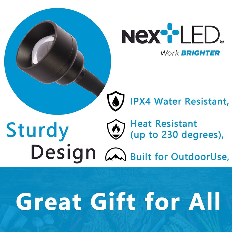 Ultimate BBQ Grill Light, 24 Inch Flexible Neck with a Strong Magnetic, NextLED gallery