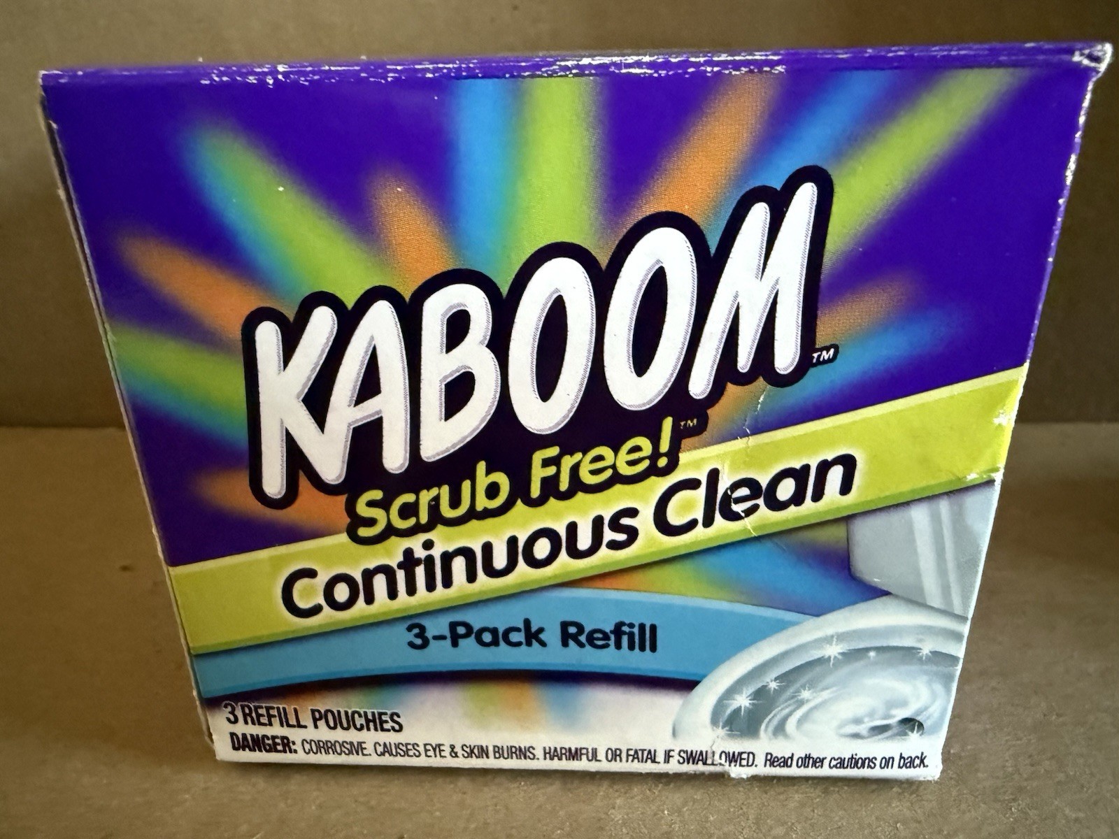 Kaboom Scrub Free Continuous Clean Toilet Bowl Cleaner 5 Refills gallery