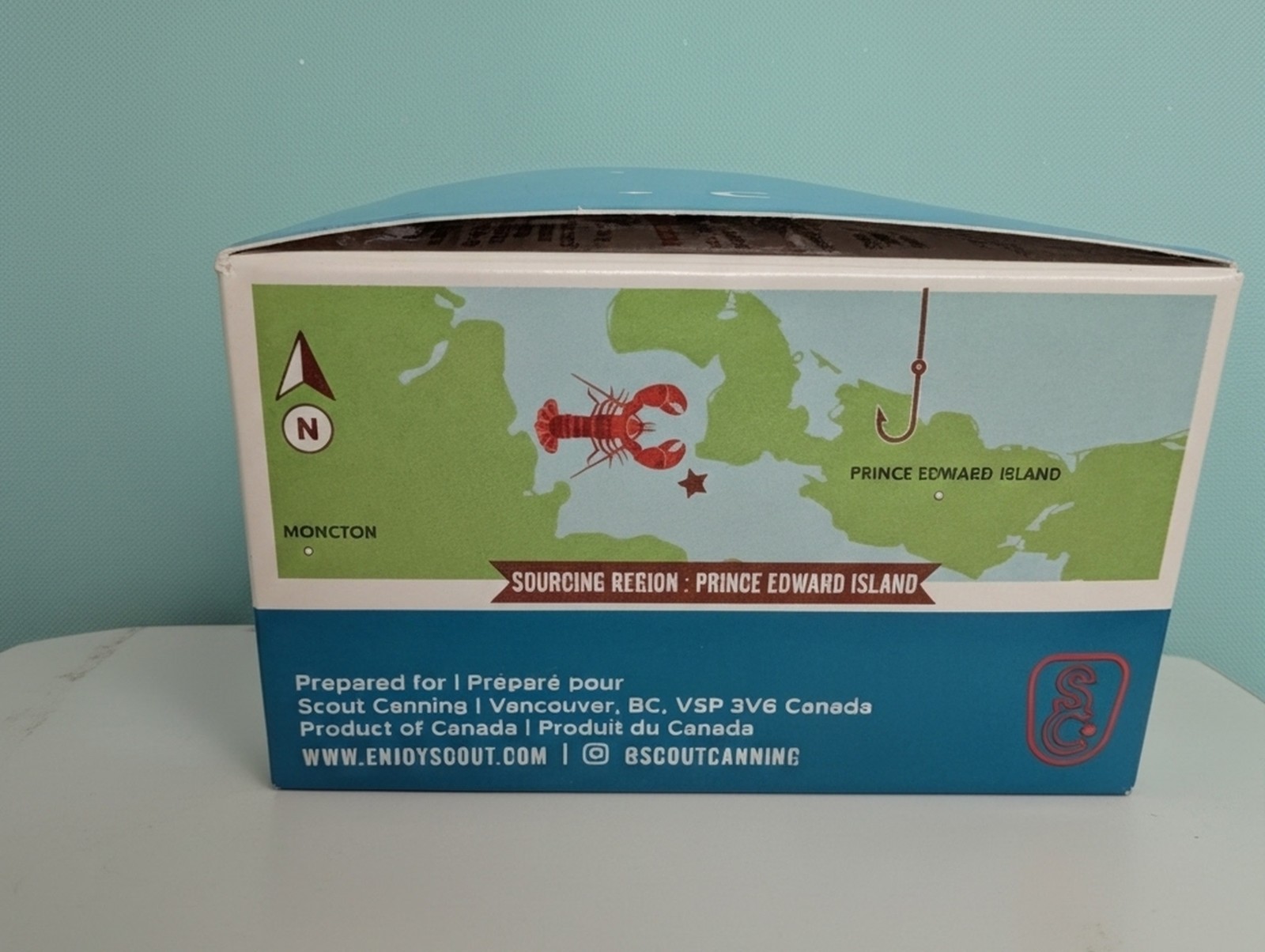 SCOUT Atlantic Canadian Lobster MSC Certified Seafood 90g Tin Pack of 1 gallery