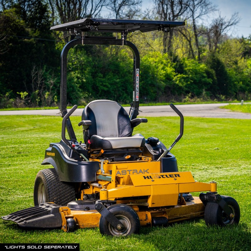 UNIVERSAL ZERO-TURN MOWER CANOPY- BLACK gallery