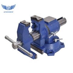 4 inch Multipurpose Vise Bench Vise Heavy Duty Multi-Jaw Vise 360-Degree