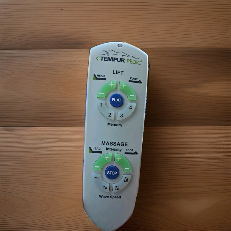 Tempur-Pedic TEMPUR Advanced Ergo System Wireless Remote Control RC-WM-101 OEM gallery