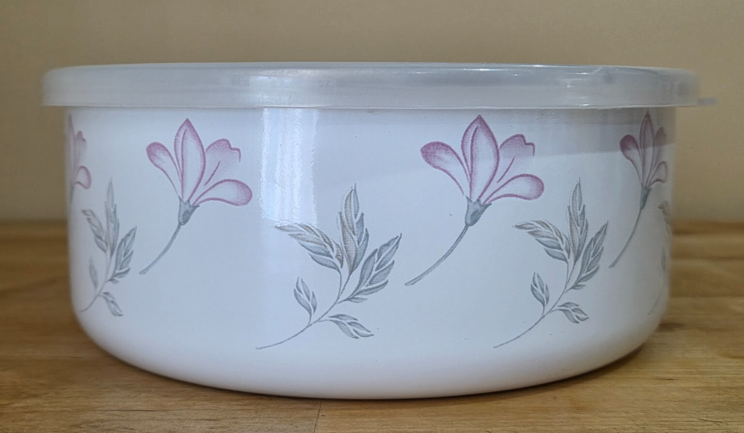 Pink Trio (Flowers) Nesting Metal Storage Bowls by Corelle, Your Choice! gallery