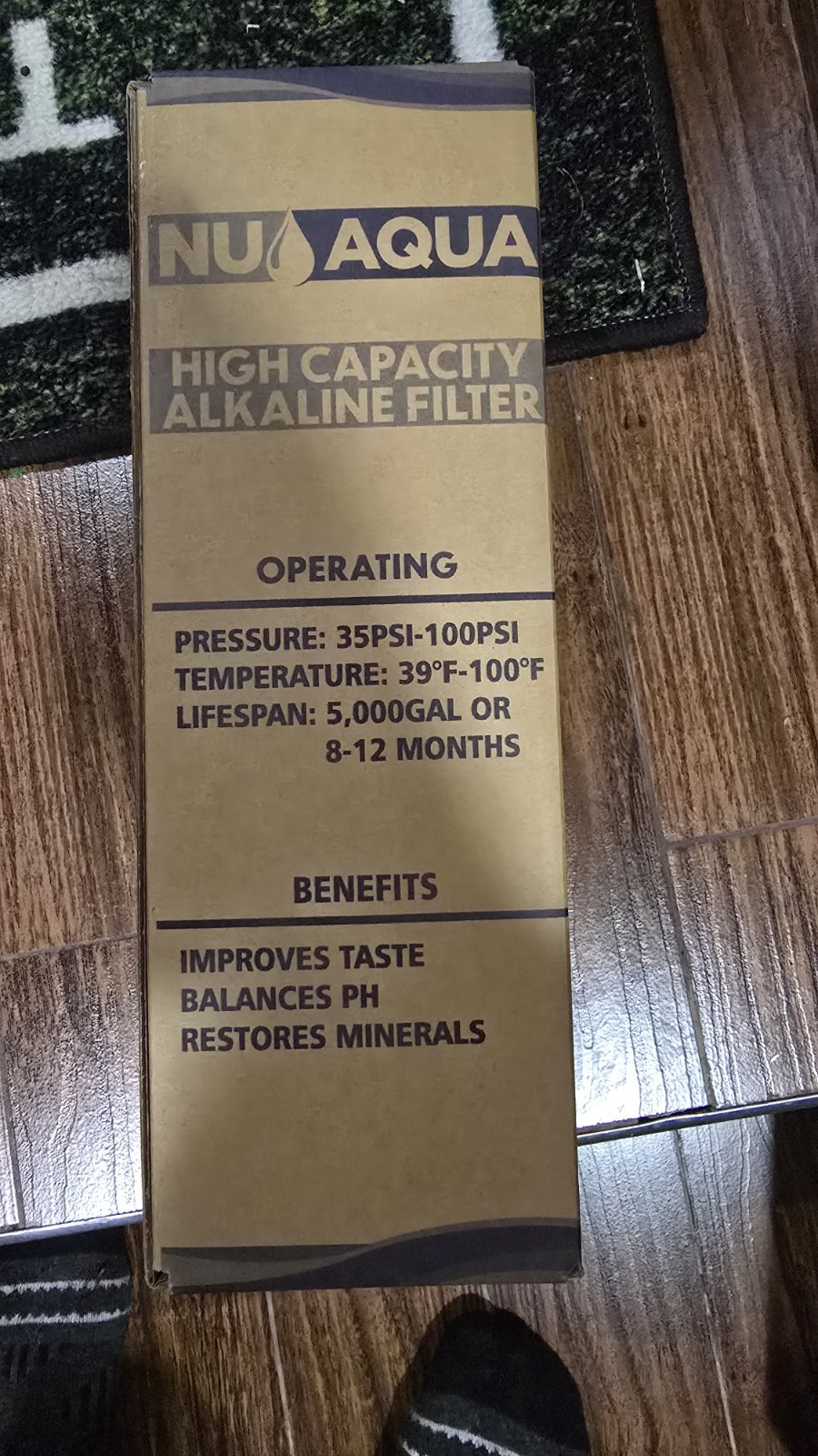 High Capacity Alkaline Filter For Nu Aqua 8 Gallon Per Minute Series gallery