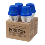 PoolRx PoolRx+ Blue Mineral Unit for 7,500 to 20,000 Gallons, 4-Pack (331003) gallery