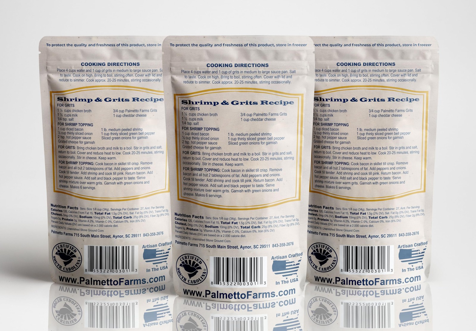 White Grits 3 Pack gallery