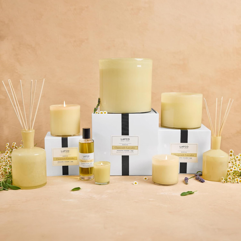 Classic Reed Diffuser, Chamomile Lavender - 6 Oz, Pack of 2 - up to 3 Months Fra gallery