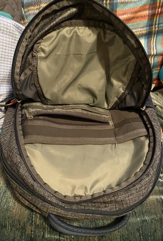 The North Face Borealis Backpack - Blue With Pink Logo EUC 5