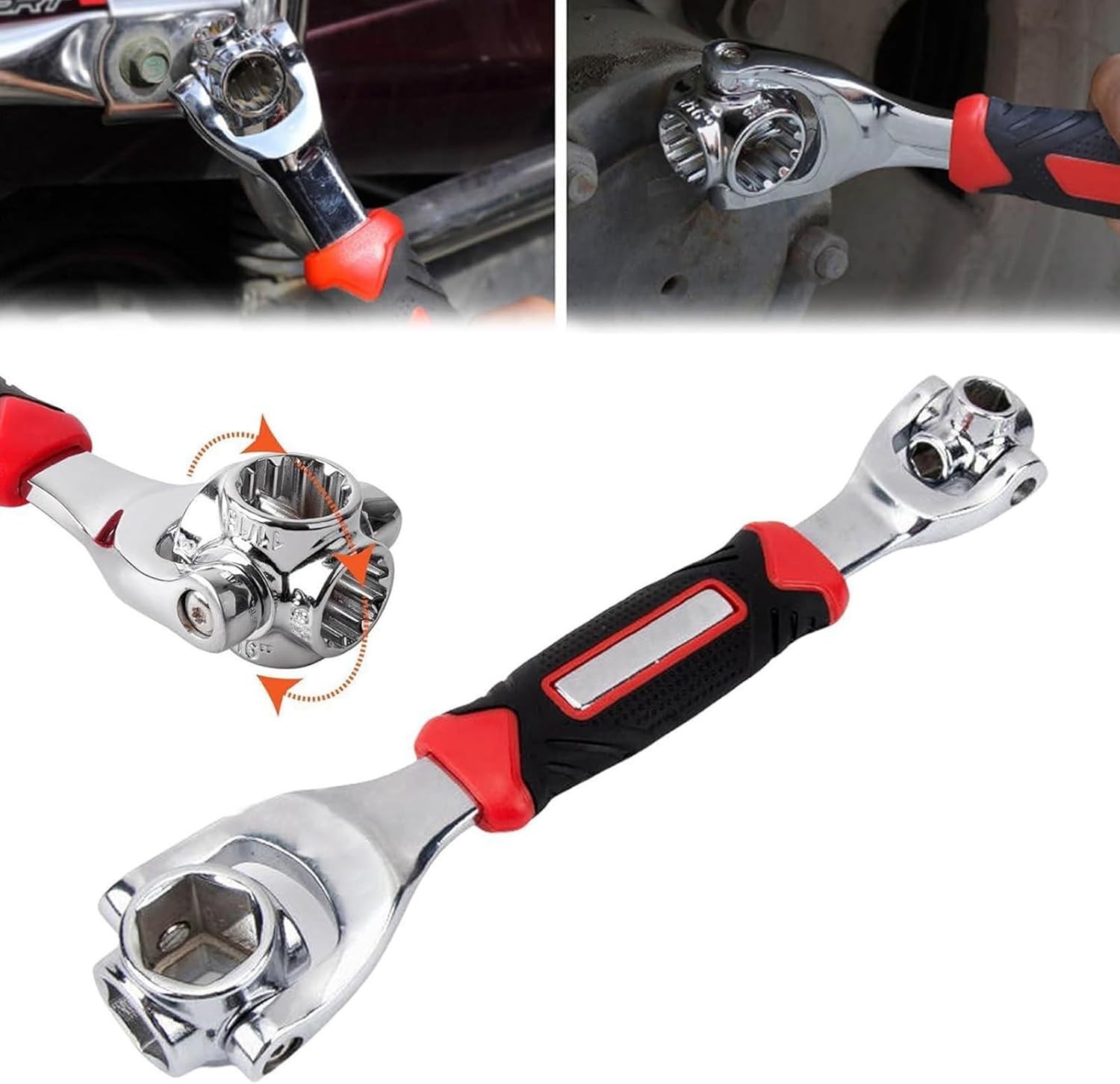 52 in 1 Universal Wrench Multi-Function Socket Tiger Spanners Adjustable Tools gallery
