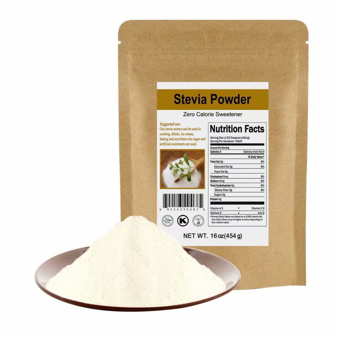 Nature Stevia Powder Extract Natural Sweetener Sugar Substitute Zero Calorie gallery