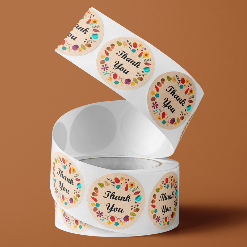 Custom Labels on a Roll | Gloss or Matte Lamination | Your Logo or Design gallery