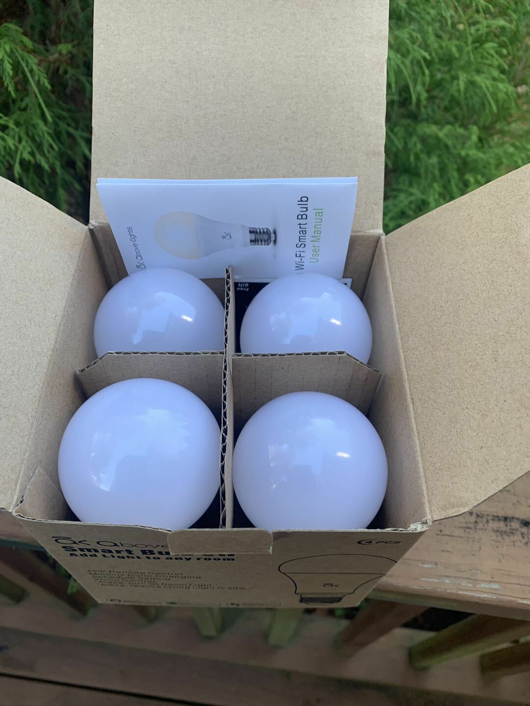 Smart Light Bulb, AL Dimmable E26 2700K, 6, 810 LM, RGB+W, set of 4 gallery
