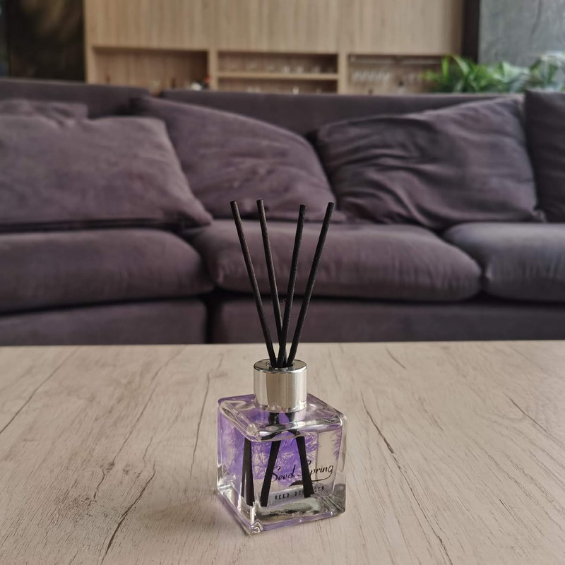 Reed Diffuser Set with Sticks Lavender Aromatherapy Oil Scent Diffuser for Home gallery