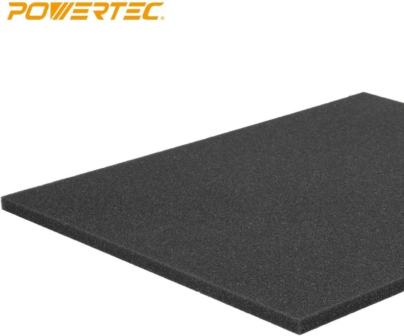 POWERTEC Pre-Cut Foam Insert ?V 100% Customizable Inlay Material, 2PK gallery