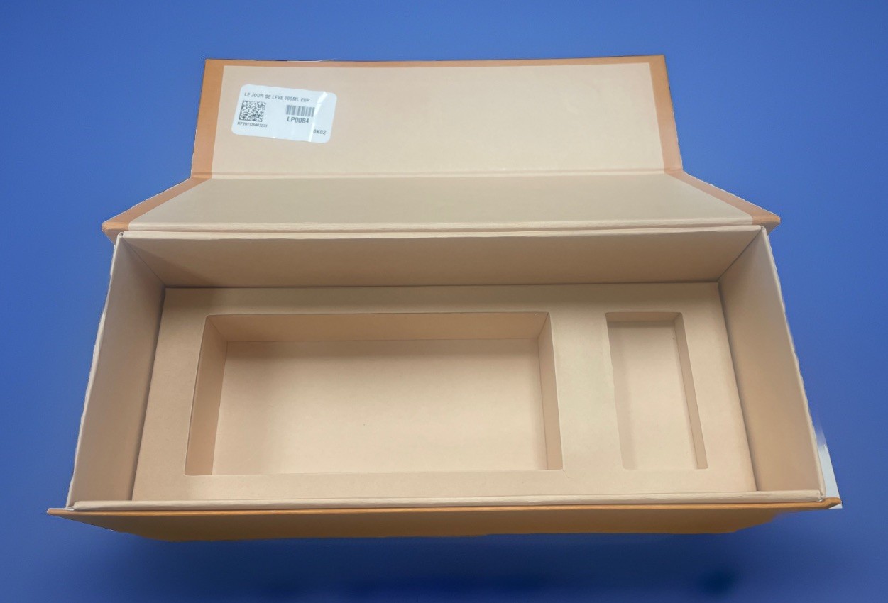Louis Vuitton Empty Storage Gift Box For 100 ML Cologne 10-3/8” X 4” X 4-1/4” gallery
