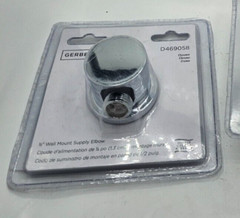 Gerber 1/2″ Wall Mount Supply Elbow Chrome D469058
