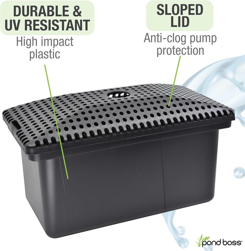 Versatile 320 GPH Filter Kit with Submersible Pump for Ponds Up to 500 Gallons gallery