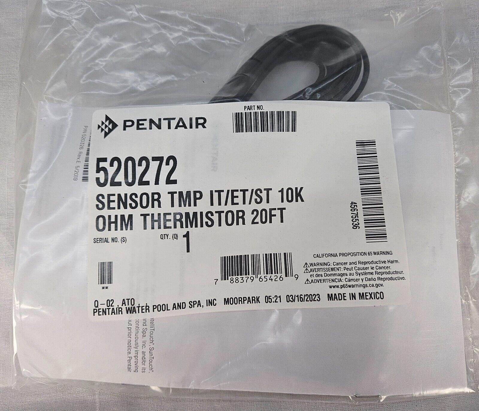 Pentair 520272 Air/Water/Solar Temperature Sensor with 20-Feet Cable Replacement gallery