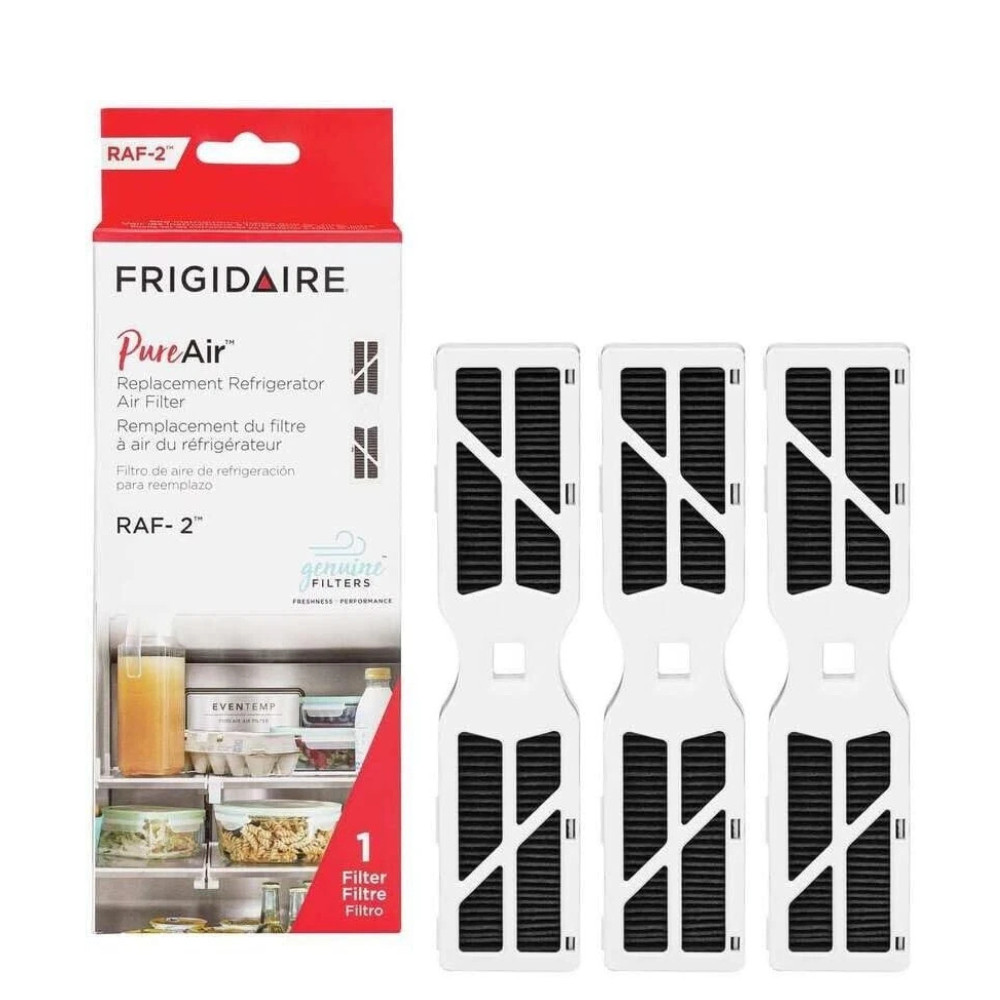 3 PACK Frigidaire PureAir RAF-2 Refrigerator Air Filter Brand New gallery