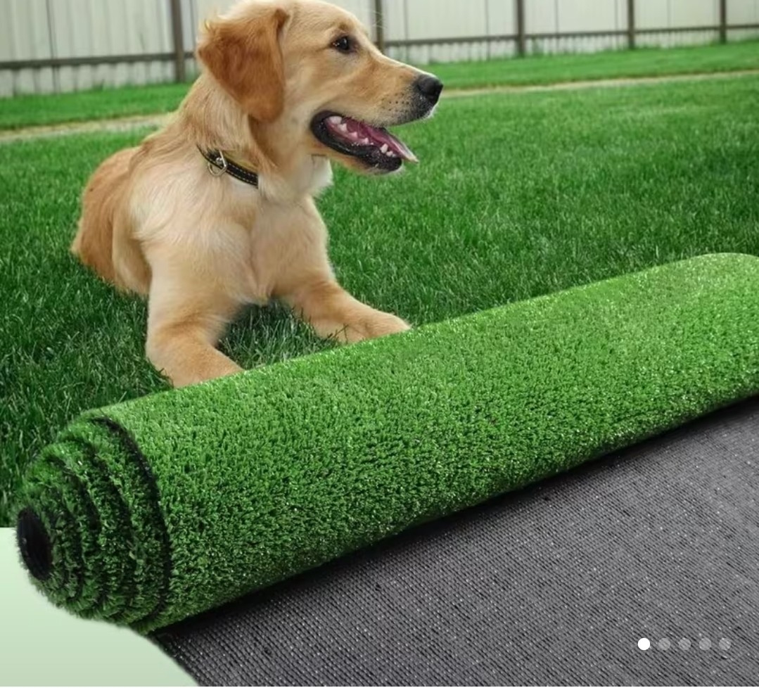 35X5Ft 0.7" Artificial Grass Turf, Wear Resistant Fake Lawn for Patio Garden Pet gallery