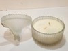 Candle Bloom And Prosper Glass, Lid 5.4 Oz Creamy Tuberose New open Box gallery