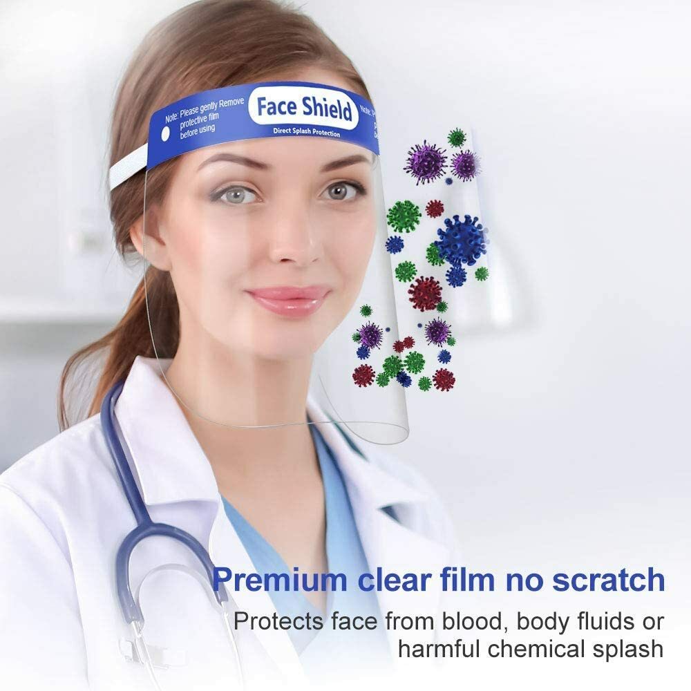 (2-PACK) Face Shield - Anti-Fogging -Transparent - # FACE-02.HAW gallery
