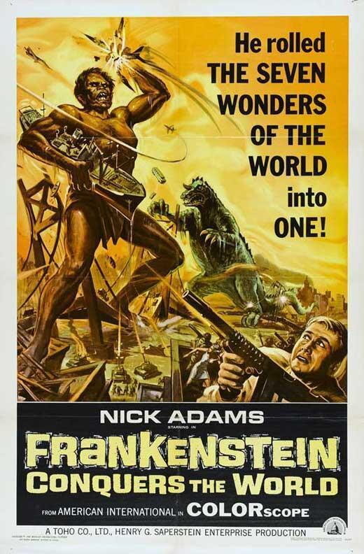 67313 Frankenstein Conquers the World Tadao Takashima Wall Decor Print Poster gallery