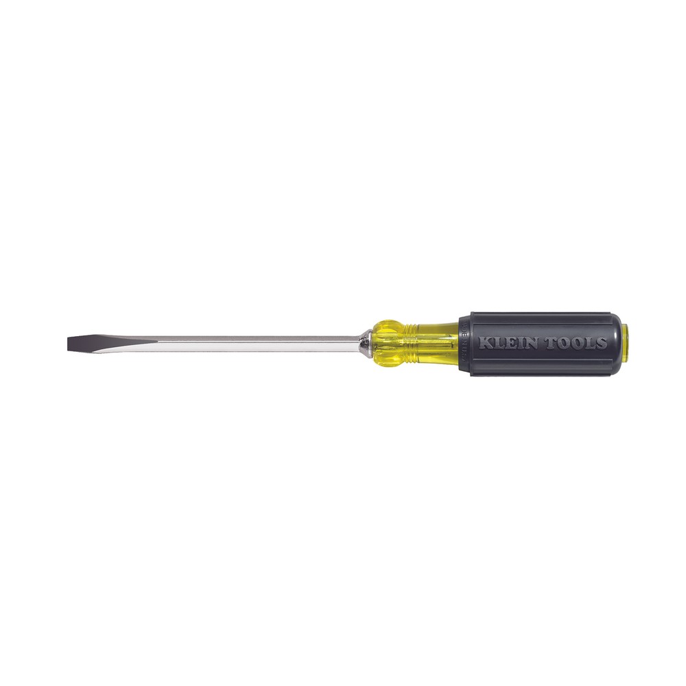 Klein Tools 600-6 5/16 in. Flat Head Screwdriver with 6 in. Square Shank