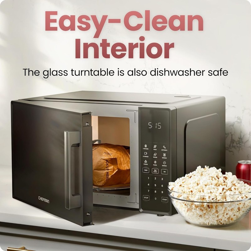 Eco Mode Microwave - Child Safety Lock - Mute Button gallery
