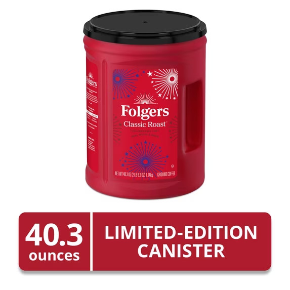 2 pack - Folgers Classic Roast Ground Coffee (40.3 oz.) - FREE shipping gallery