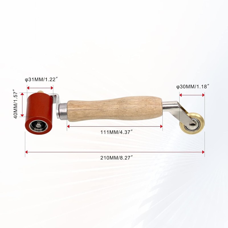 Seam Roller,House Paint Rollers, Smoothing Seam Roller Tool for PVC/TPO/EPDM Woo gallery