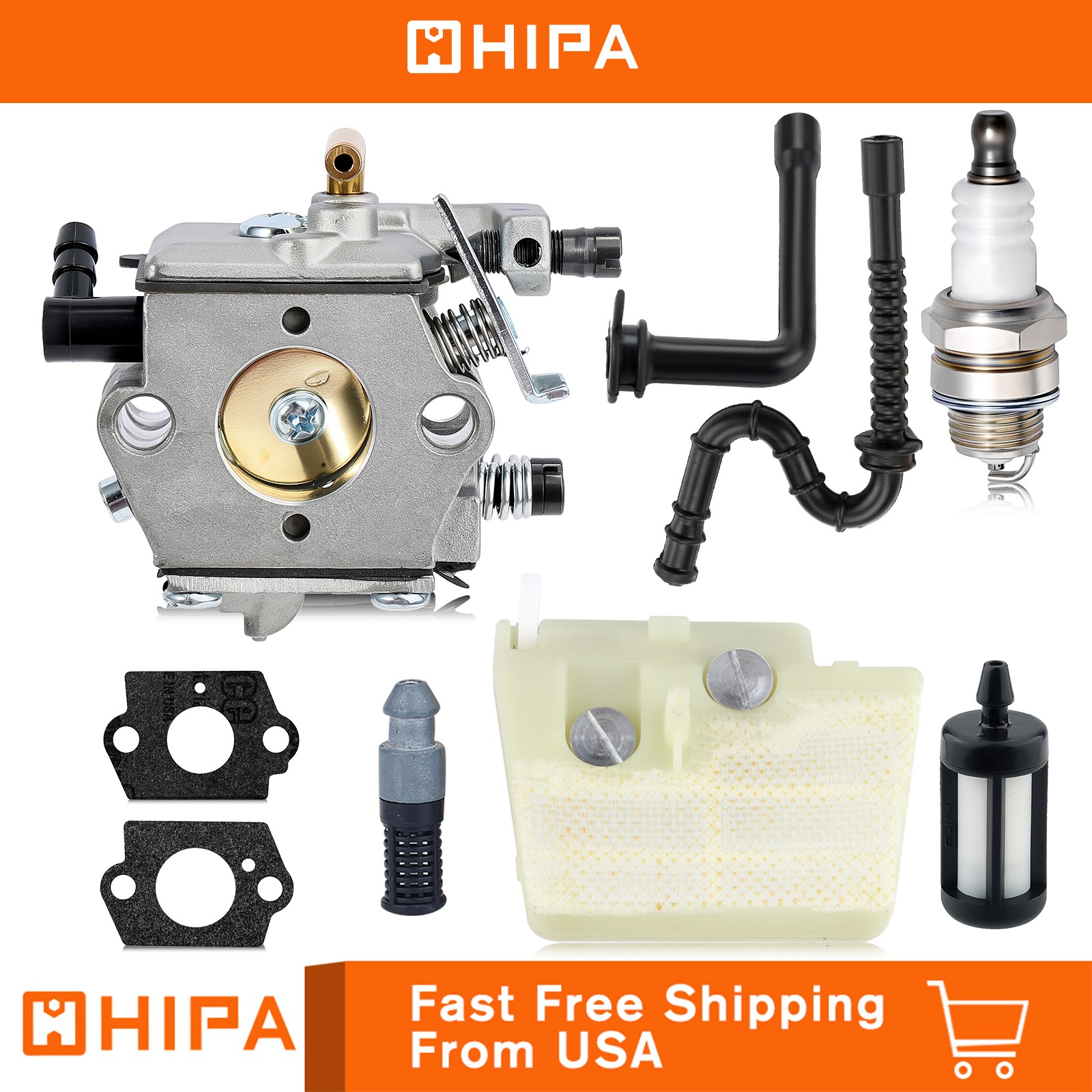 Carburetor For STIHL 024 026 Pro MS240 MS260 Carb CHAINSAW WT-403B 1121 120 0610 gallery