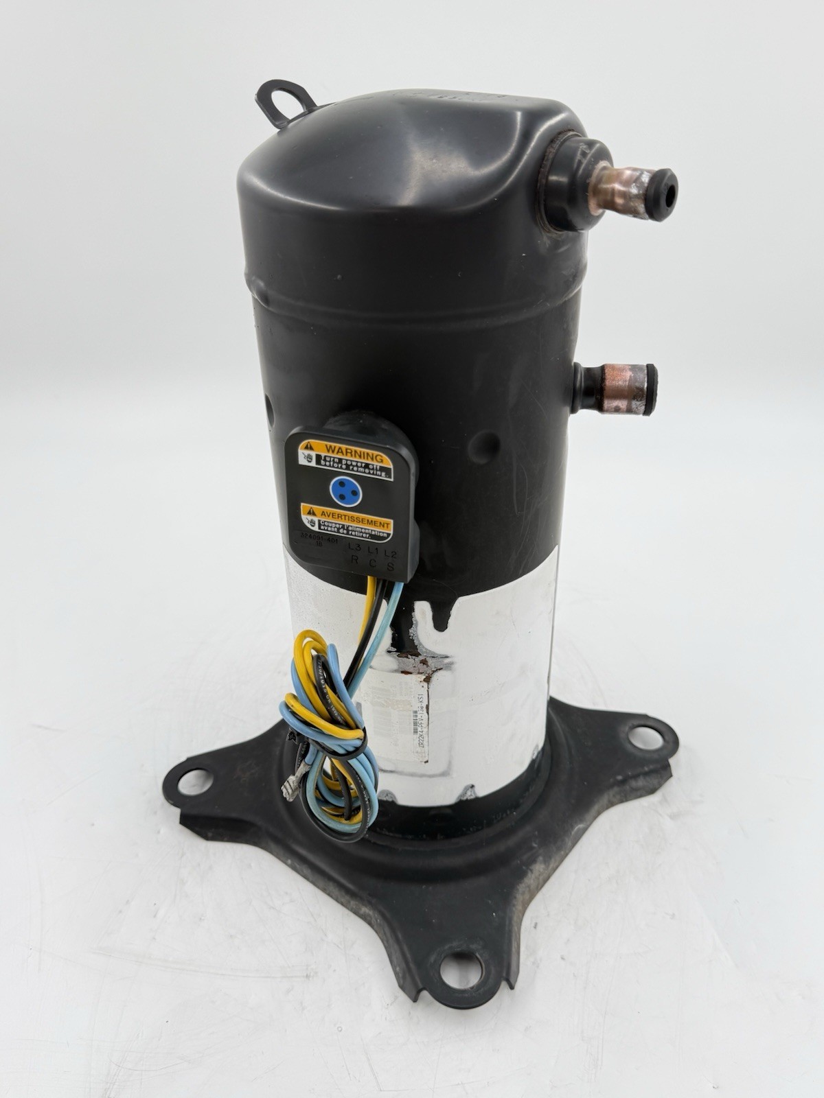 Copeland ZR22K4-PFV-130 Compressor 230V 1.8-2 Ton 22,000btu R22 USED #A1-46 gallery