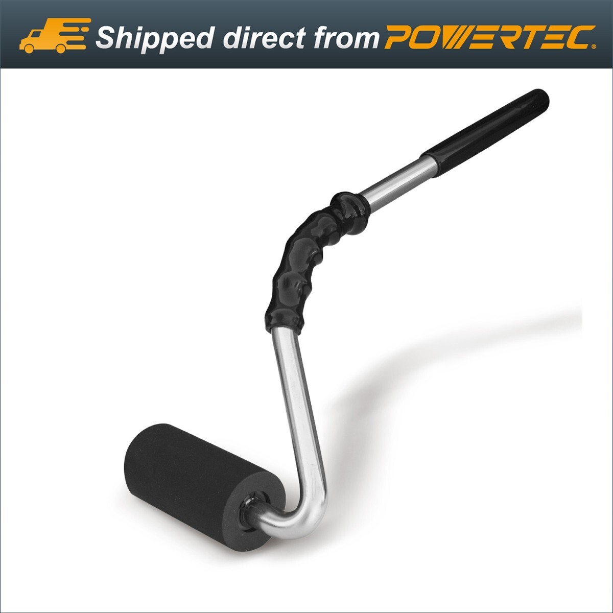 POWERTEC Curved Handle J-Roller w/Hard Rubber Roller (71011) gallery