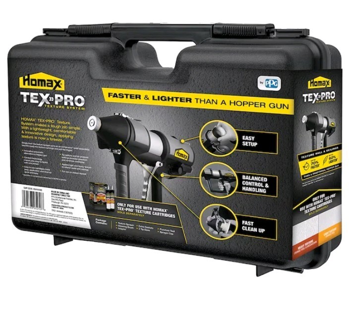 Homax Tex-Pro Texture System Sprayer with Durable Carry Case gallery