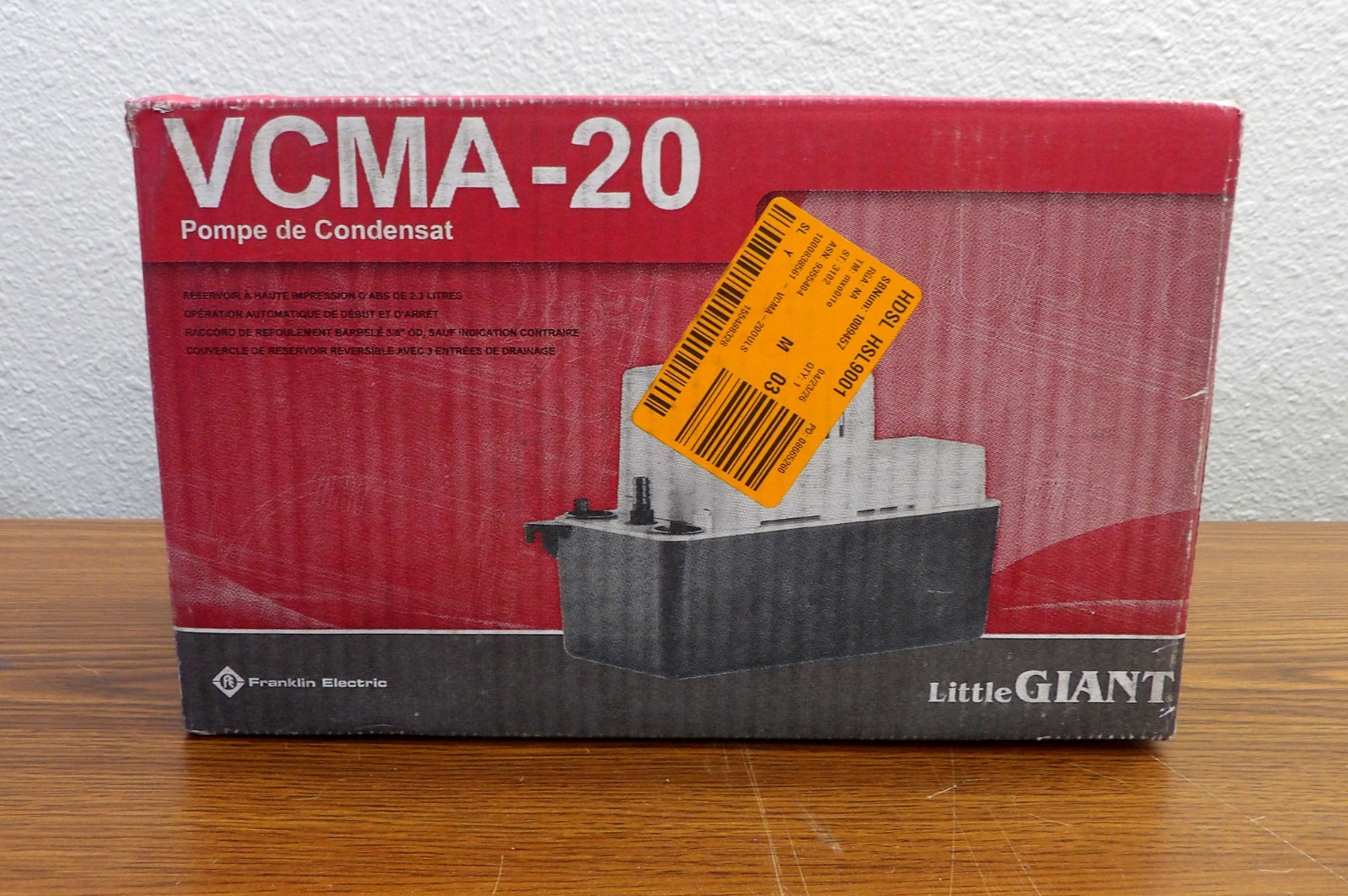Little Giant VCMA-20 115-Volt Automatic Condensate Removal Pump gallery