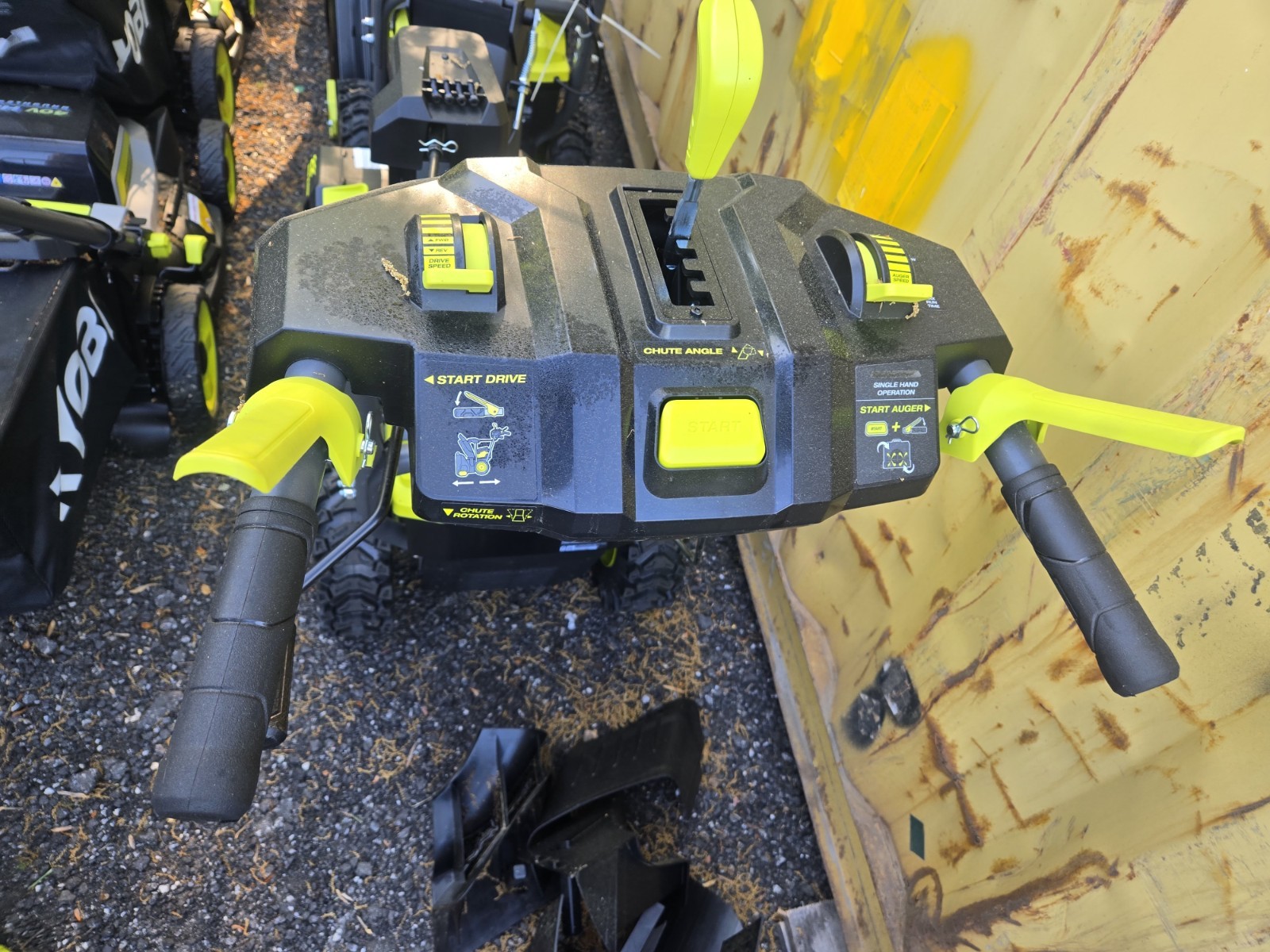 Ryobi 40V Two Stage Cordless Snow Blower 22in w/Battery & Charger gallery