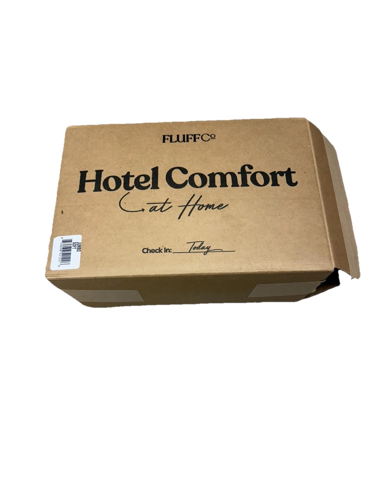 FluffCo Down Alternative Soft Fluff Standard/Queen Bed Pillow 20"x28" Hotel NEW gallery